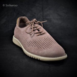Steve Madden Vaelen Pink Suede Oxford Sz 11 M519